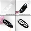 10 + 1 gratuit Creative Flow Color Gel  - gel créatif pour NailArt permettant de réaliser des motifs fondants et délicats Molly Nails Red, sans HEMA/Di-HEMA, 5 g