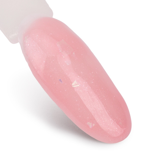 5 + 1 gratis. Esmalte híbrido MollyLac Sparkling French Shining Princess, sin HEMA ni Di-HEMA, 10 g, n.º 702