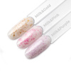 10 + 1 gratis Milchfarbene Kautschukbasis „Flakes Rubber Base Milk&Pink“ von MollyLac, HEMA-frei, 10 Gramm