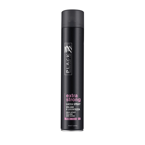 Laque pour cheveux très forte Allwaves Black Extra Strong 750 ml