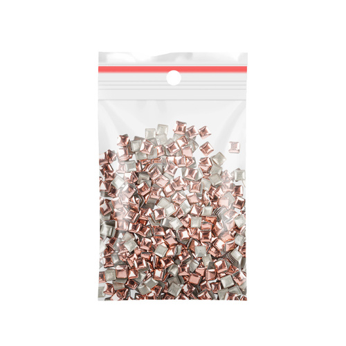 ShinePins — гладкі стрази, прикраси для нігтів, квадратні, великі, NTN Premium № 4, 5 г
