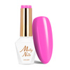 Гібридний лак Molly Nails Power Flower Fuchsia без HEMA/Di-HEMA, 8 г, № 724