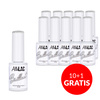 10+1 gratis Smalto ibrido LED/UV Gel Polish n. 144 Brillant Limited Edition AlleLac senza HEMA/Di-HEMA 5 g
