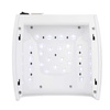 Lampada per unghie portatile a batteria dual UV/LED da 48 W No Name per smalti ibridi, gel e acrilogel, bianca S10