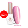 5+1 Free LED/UV Gel Polish La Vie en Rouge No. 328 Angel's Sparkle MollyNails HEMA/Di-HEMA Free 8g