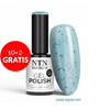 10+2 free LED/UV Hybrid Gel Polish NTN Premium Sugar Sweets Collection No. 198 HEMA/Di-HEMA Free 5g