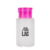 Dispensador con bomba para líquidos AlleLac, rosa, 150 ml