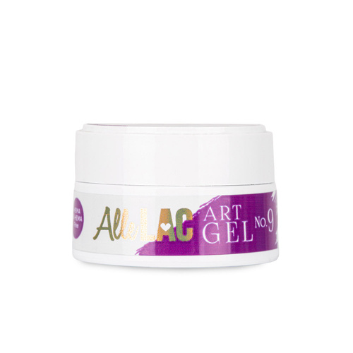 Pasta do zdobień Art Gel AlleLac HEMA/Di-HEMA Free 5g Nr 9