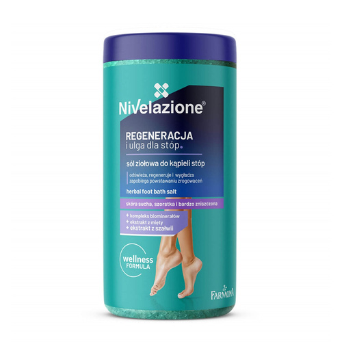Sól do kąpieli stóp ziołowa Farmona Nivelazione 600 g
