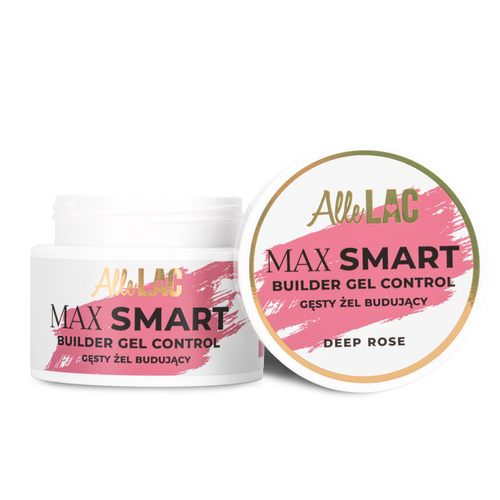 10+1 free AlleLac Max Smart Builder Gel Control Deep Rose thick builder gel 45g