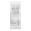 Set of brushes for gel decorations, Zebra probe, 8 pcs