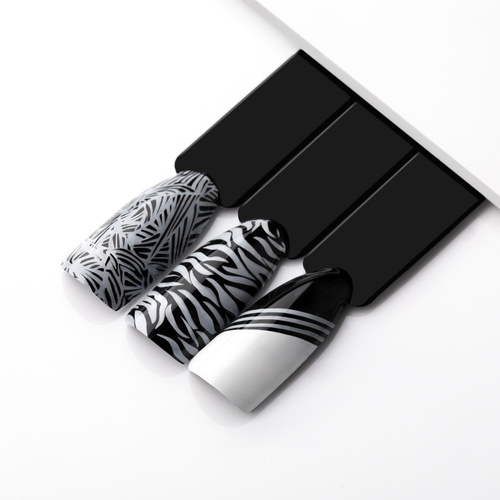 10+1gratis Lakier do stempli i stampingu AlleLac Nail Stamping Polish biały white 7ml
