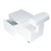 Taboret pufa z podnóżkiem do pedicure CO CN01306
