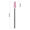 Steinfräserset, konisch abgeschrägt, rosa, Nr. 5, 10 Stück
