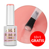 10+1 безкоштовно Каучукова основа Rubber Base AlleLac Vibrant Coral без HEMA/Di-HEMA, 7 г, № 9
