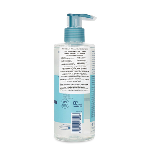 Gel detergente termale per pelli grasse e miste Celenes by Sweden 250 ml