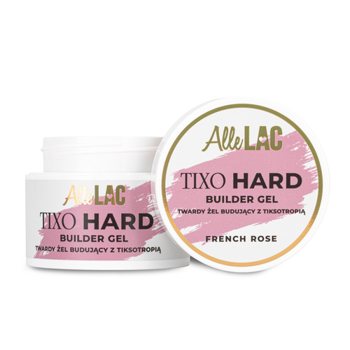 Gel modellante con proprietà tissotropiche AlleLac Tixo Hard Builder Gel French Rose 45 g