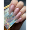 Gel de renforcement pour ongles sans HEMA/Di-HEMA, à l'huile d'arbre à thé MollyLac HerbaLine Shiny Flakes by Gosia Kruś 5 g