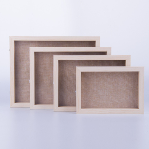 Drewniana ramka 3D wzornik ekspozytor na tipsy 12 x 17 cm