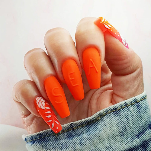 5+1 gratis MollyLac Hybrid-Nagellack Pin-up Girl Rock &amp; Roll Neon 10 g Nr. 372