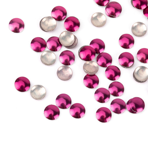 ShinePins: borchie lisce, decorazioni luccicanti per unghie, grandi, NTN Premium n. 9, 5 g