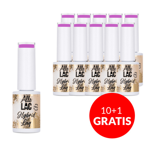 10+2gratis Lakier hybrydowy LED/UV Gel Polish Nr 255 Limited Edition AlleLac HEMA/Di-HEMA Free 5g