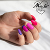 5+1gratis Lakier hybrydowy MollyLac Power Flower Purple crocus HEMA/Di-HEMA Free 10g Nr 725