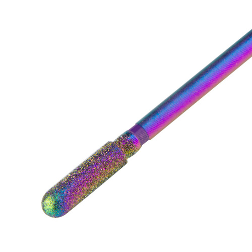 Fraise diamantée Unicorn arc-en-ciel cylindrique arrondie n° 21