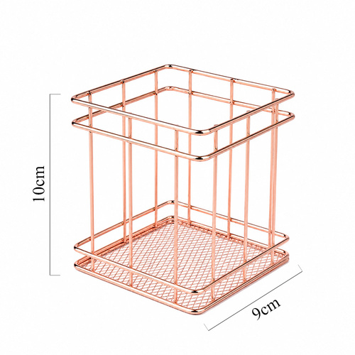 Rose Gold Brush Organizer Stand No. 3
