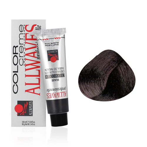 Фарба для волосся Allwaves Cream Color фіолетова світло-каштанова 5.7 100 мл