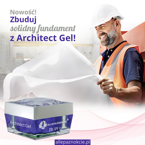 Allepaznokcie Architect Gel – Aufbau-Gel, HEMA/Di-HEMA-frei, 50 g