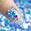 Kolorowa ozdoba do paznokci Pop-Up! Piegi Confetti Dropsy Kropki Kółeczka Princess Nails Nr 11 20g