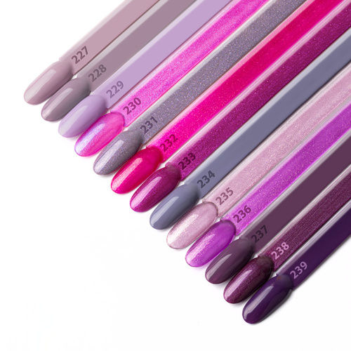 10 + 2 gratuits - Vernis hybride LED/UV Gel Polish n° 230 Édition limitée AlleLac 5 g