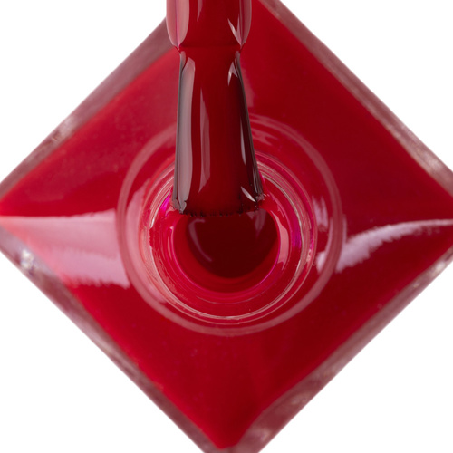 Klasyczny lakier STEP 2: Color Lacquer Vinyl Effect System MollyNails Red 10 ml