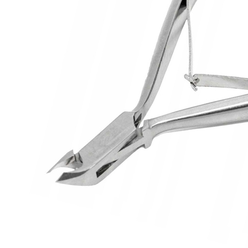 Lexwo professional cuticle nippers, silver, 103-3 mm