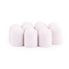 Pedicure caps 13 mm, 240 grit, 10 pcs, ABS Podo AlleMed, White