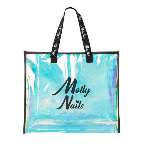 Holo Premium Lunch-Tasche, schwarz, von Molly Nails