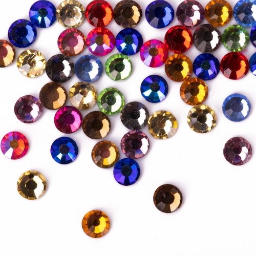 Strass en verre pour ongles SS10 Mix env. 50 pièces
