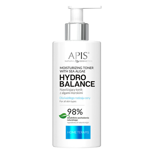 Tonique hydratant pour le visage aux algues marines HYDRO BALANCE Home Terapis Apis 300 ml