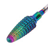 Professional cobalt-tungsten rainbow bur, Flame M 3/32" No. 4