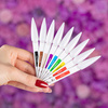 Pakiet 54 sztuki: 45 lakierów hybrydowych Molly Nails Choco Dream Hema/di-Hema free 8g + 9 baz i topów, wzornik, ekspozytor