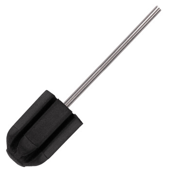 Nośnik trzpień mandrel gumowy na kapturki do pedicure 16 mm