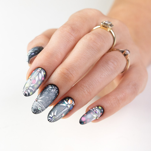 10+1gratis Żel do zdobień Spider Gel MollyNails white biały HEMA/Di-HEMA Free 5g