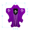 Stiletto Long MollyLac nail form templates, 500 pcs