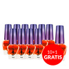 10+1 gratis: Olio per cuticole e unghie Strawberry Essence MollyLac 10 ml