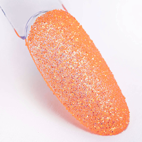 MollyLac Mermaid neon nail glitter, glows under UV light, 2.5 g jar, No. 3