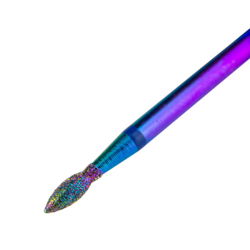 Frez diamentowy Unicorn tęczowy łezka mini Nr 19