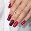 5 + 1 gratis. Esmalte híbrido MollyLac Hearts & Kisses «A Kiss In Paris», 10 g, n.º 191
