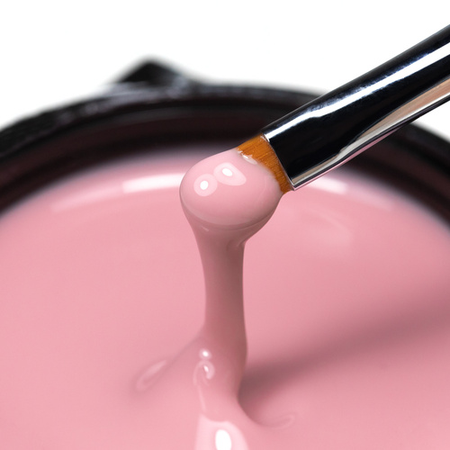 Molly Nails Smoky Pink HEMA/Di-HEMA Free 50 g medium-thickness self-leveling builder gel