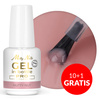 10+1 gratis Gel modellante in flacone con pennellino Gel in Bottle Molly Nails Pro Salon Nutty Nut senza HEMA/Di-HEMA 15 g